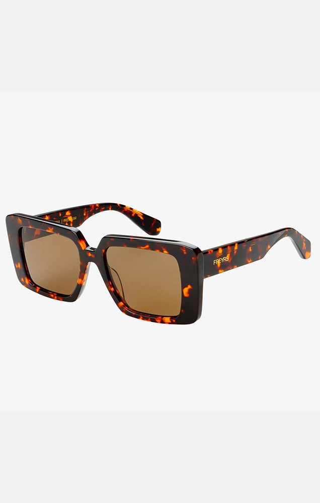 CAMILLA SUNGLASSES IN BROWN TORTOISE