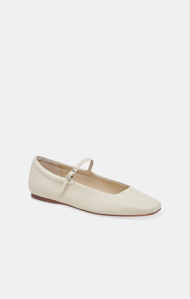 DOLCE VITA REYES BALLET FLAT IN IVORY