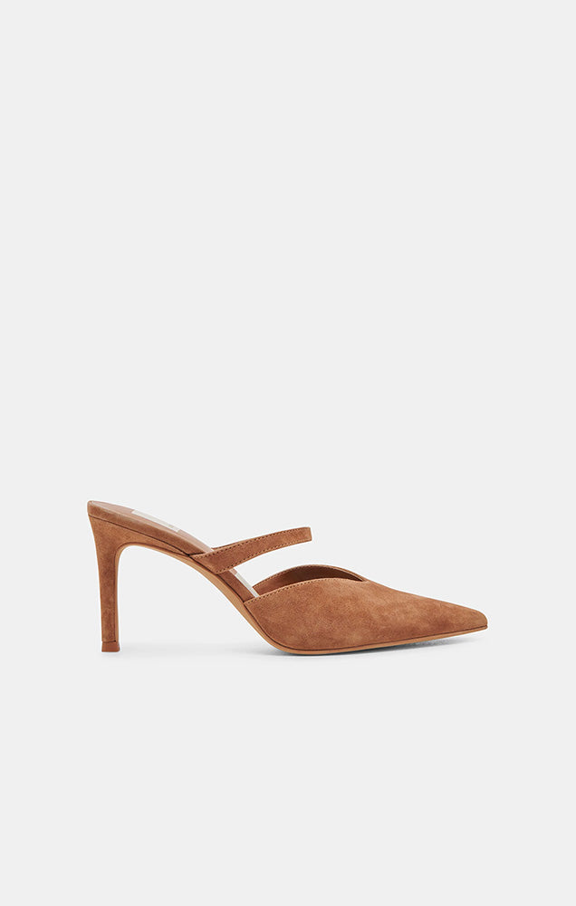 DOLCE VITA KANIKA HEEL IN PECAN SUEDE