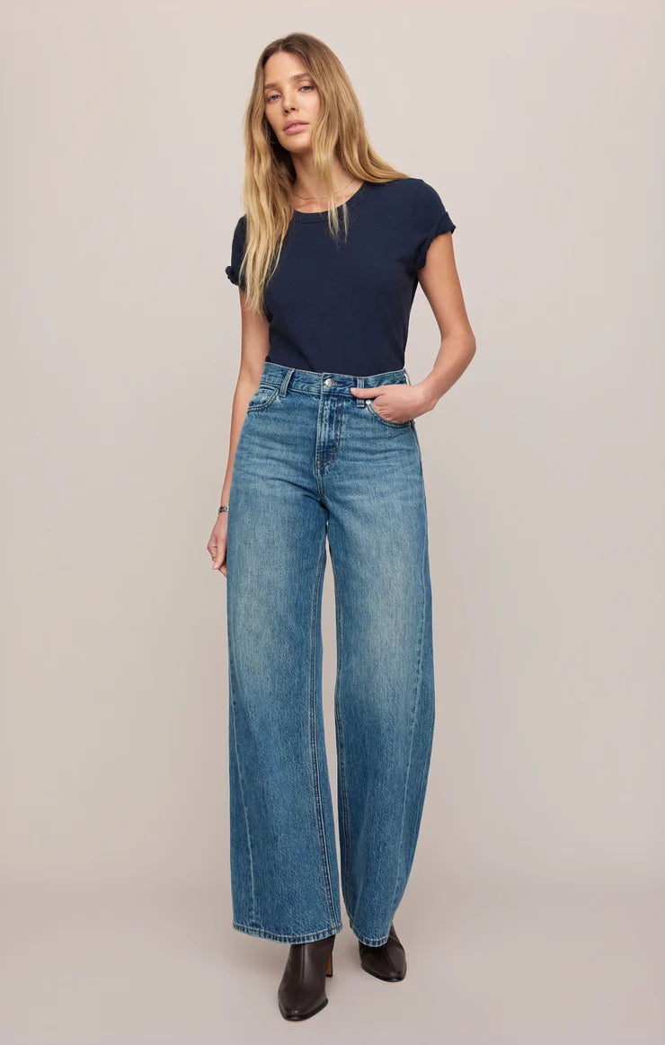The Head Turner High-Rise Wide Denim