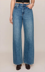 The Head Turner High-Rise Wide Denim