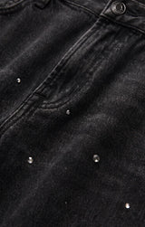 The Off Duty Mid-Rise Bowed Ankle Denim