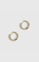 Inside-Out Pavé Huggies
