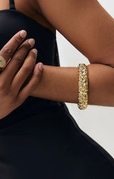 Thick Nugget Cuff Bracelet