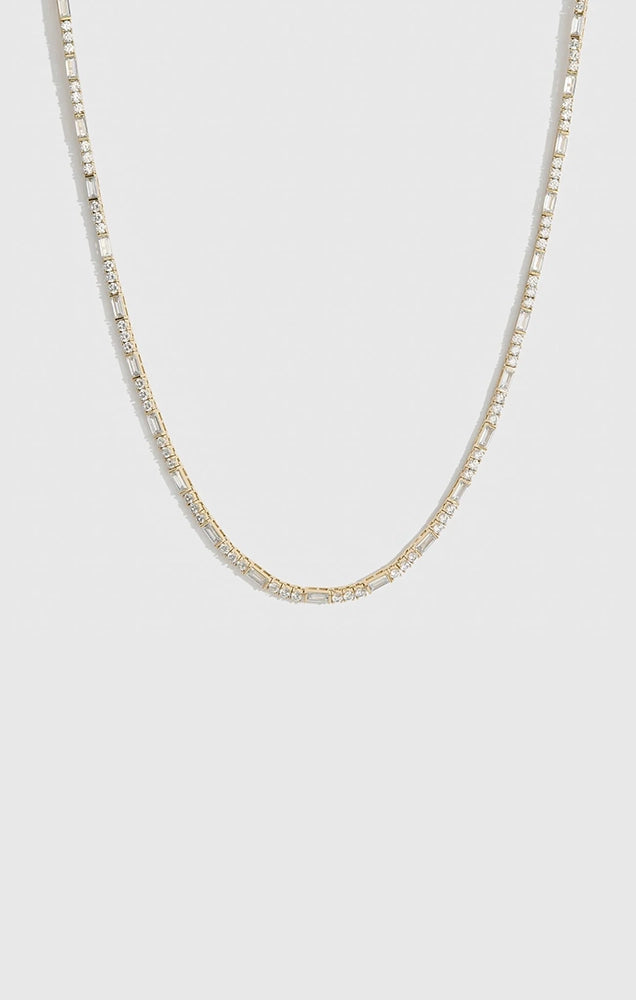Amina Tennis Necklace
