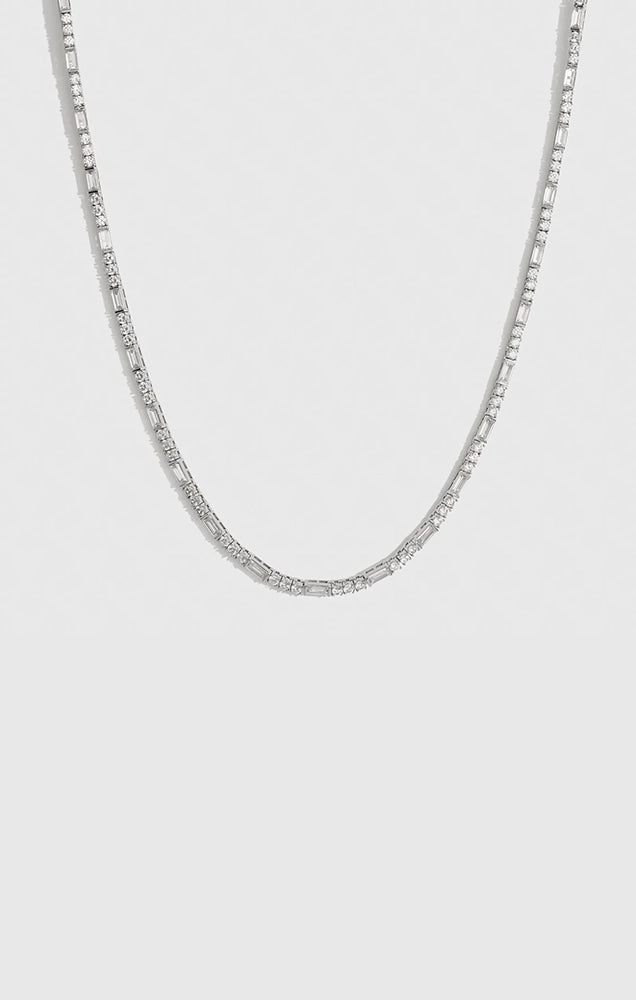 Amina Tennis Necklace