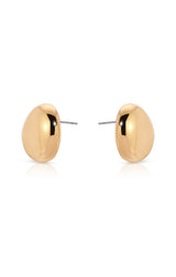 Polished Pebble Stud Earrings