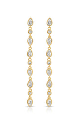 Crystal Rainfall Earrings
