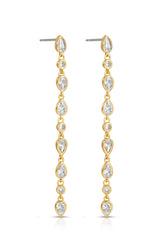 Crystal Rainfall Earrings