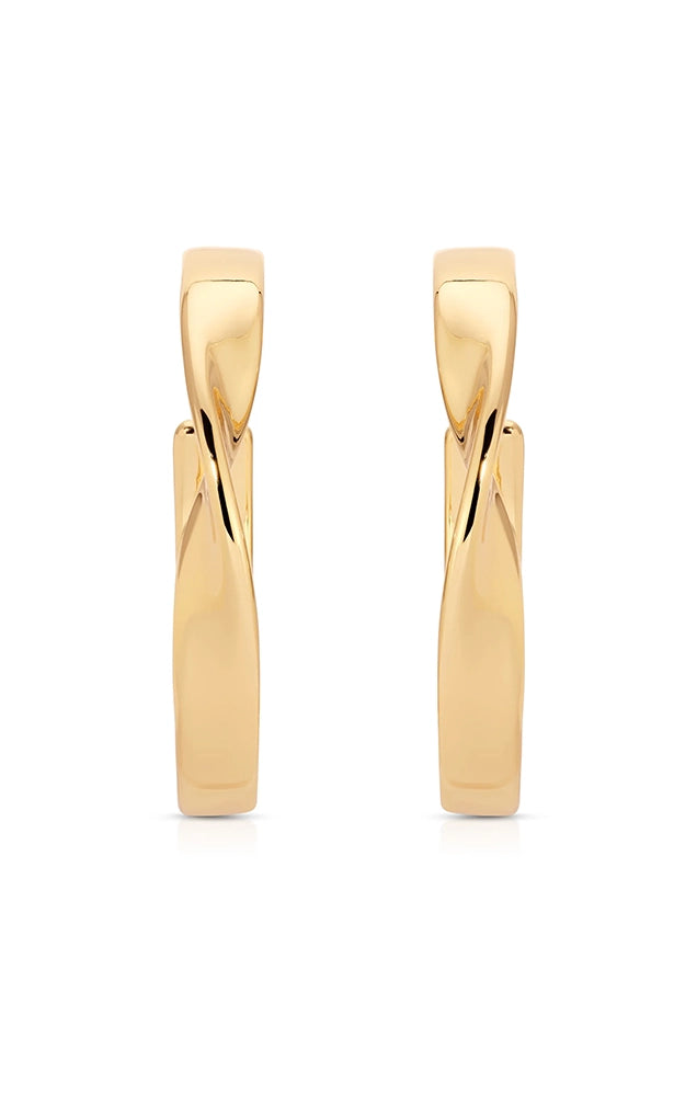 Heirloom Twist Medium Hoops