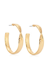 Heirloom Twist Medium Hoops