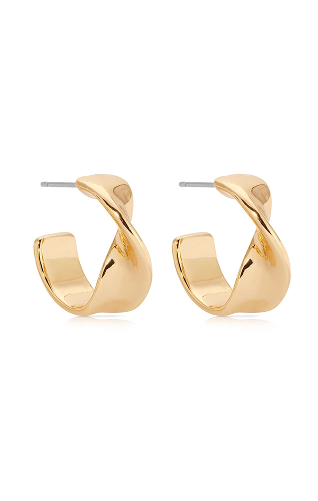 Heirloom Twist Small Hoops