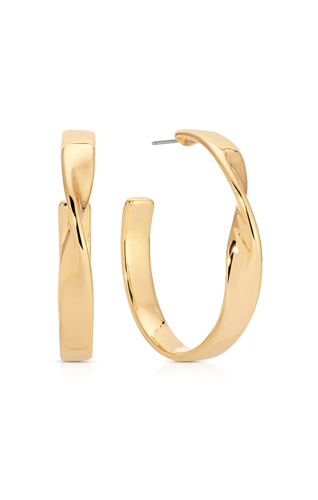 Heirloom Twist Medium Hoops