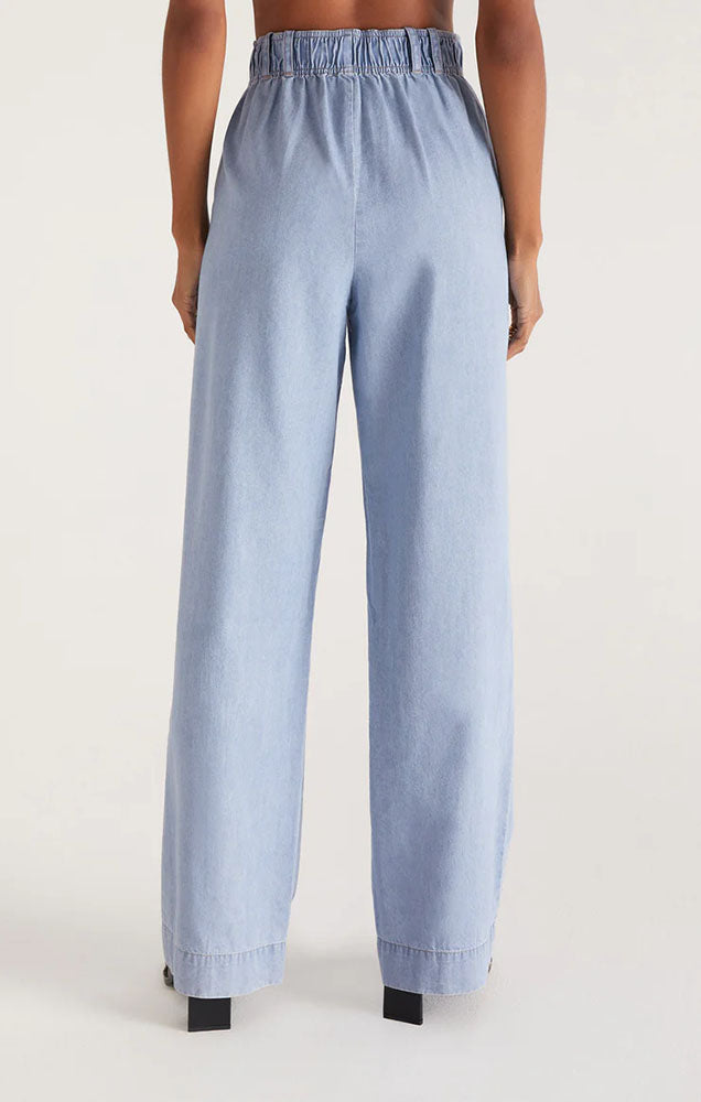 Z SUPPLY FARAH CHAMBRAY TROUSER