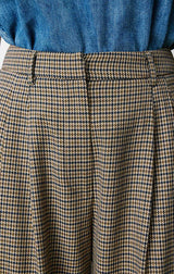 Ayen Houndstooth Tailored Pants