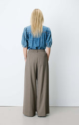 Ayen Houndstooth Tailored Pants