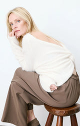 Anthemis Backless Knit Sweater