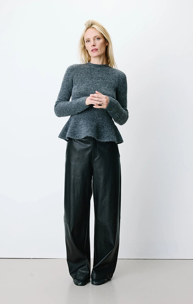 Alvar Peplum Knit Sweater