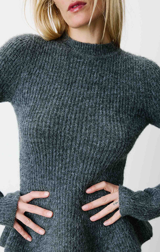 Alvar Peplum Knit Sweater
