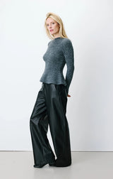 Alvar Peplum Knit Sweater