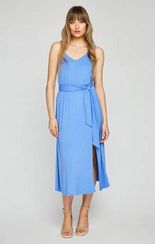 GENTLE FAWN MARILLA MIDI DRESS IN HYDRANGEA