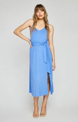 GENTLE FAWN MARILLA MIDI DRESS IN HYDRANGEA
