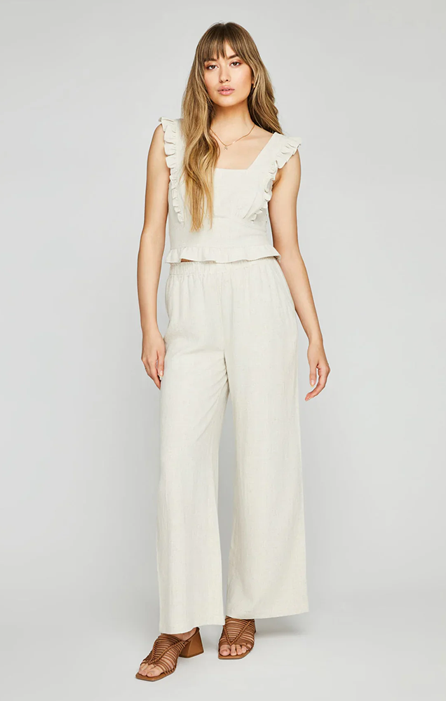 SHANNON LINEN PANT IN LINEN