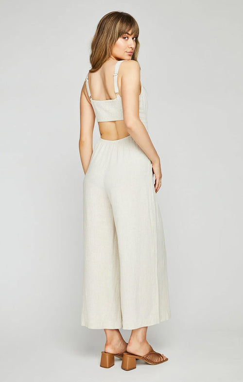 GENTLE FAWN GIANNA JUMPSUIT IN LINEN