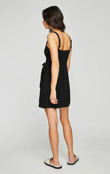 ALICIA MINI DRESS IN BLACK