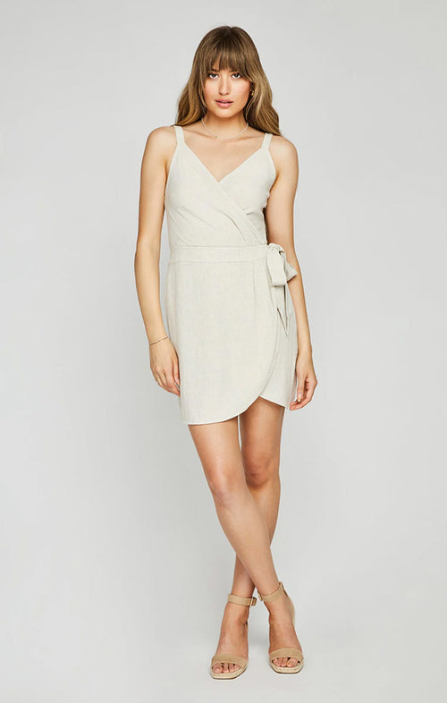 GENTLE FAWN ALICIA MINI DRESS IN LINEN