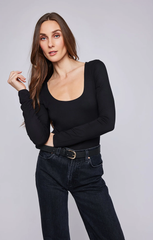 GENTLE FAWN RUTHIE TOP IN BLACK