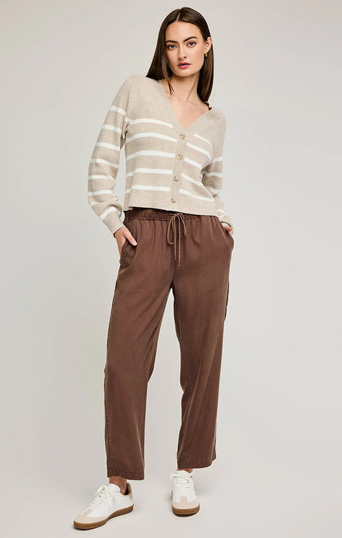 GENTLE FAWN EDEN STRIPED CARDIGAN