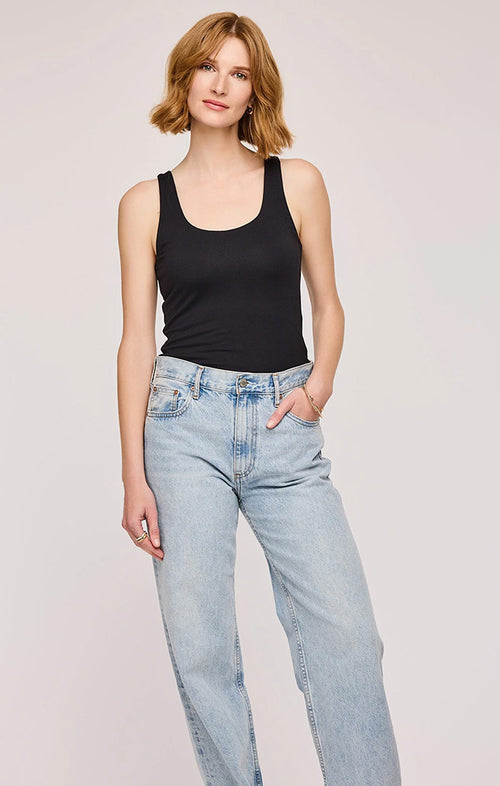 GENTLE FAWN PARIS TANK IN BLACK