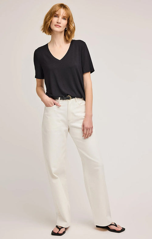 GENTLE FAWN JAMIE T-SHIRT IN BLACK