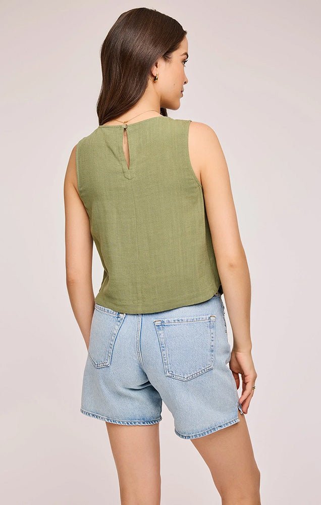 GENTLE FAWN RIVER TANK IN MATCHA