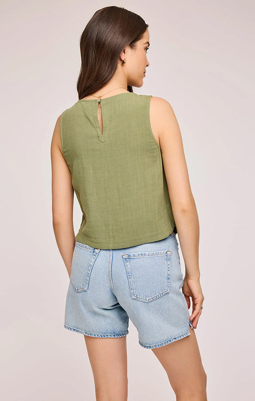 GENTLE FAWN RIVER TANK IN MATCHA