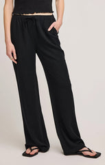 GENTLE FAWN FINLEY LINEN PANT IN BLACK