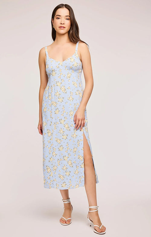 GENTLE FAWN LYSANDRA FLORAL MIDI DRESS