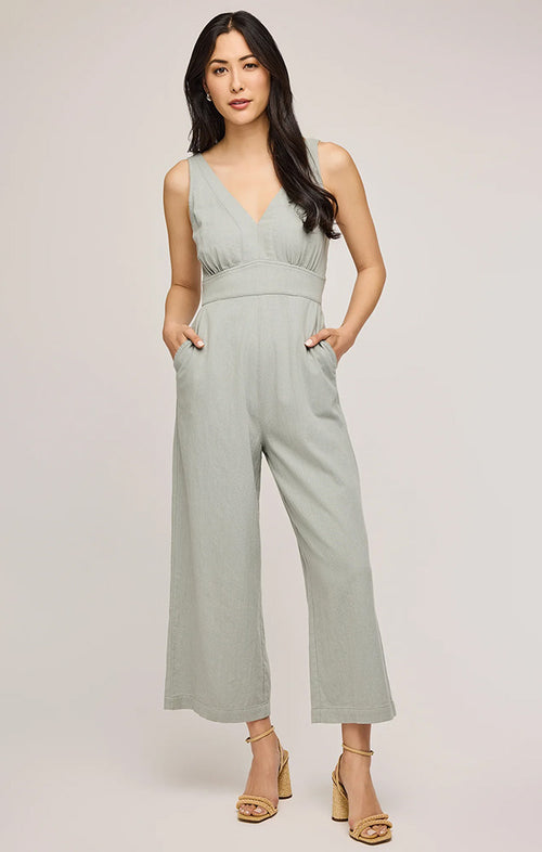 GENTLE FAWN HAVANA JUMPSUIT IN ALOE