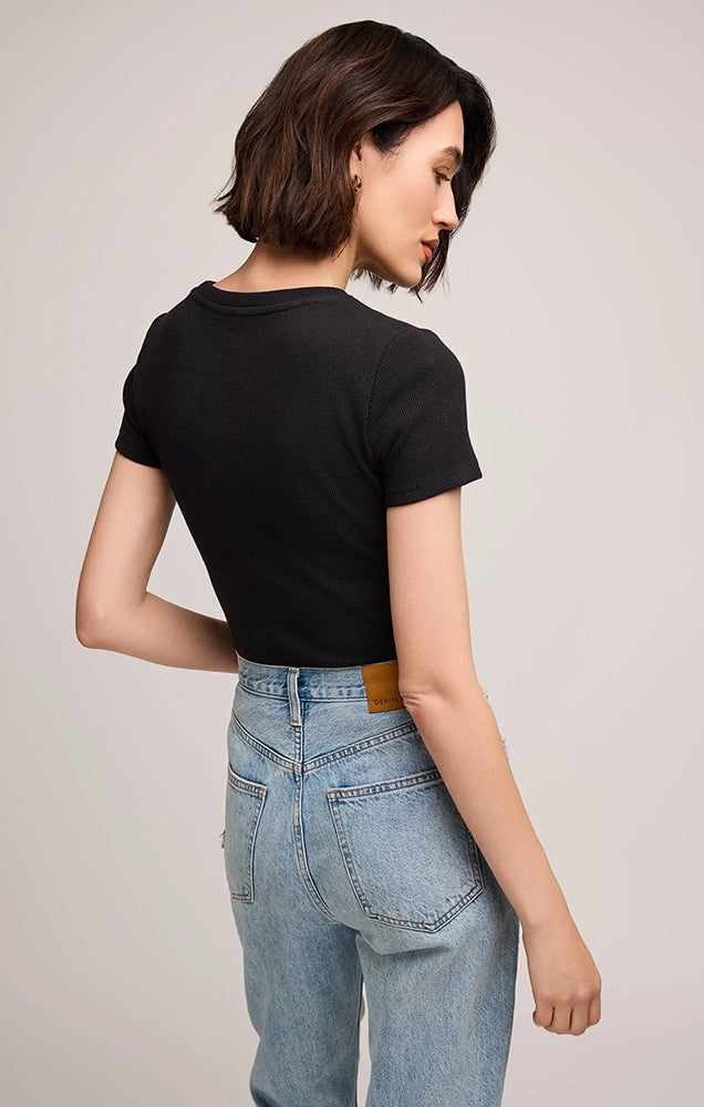 TATE T-SHIRT IN BLACK