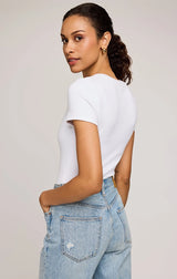 TATE T-SHIRT IN WHITE
