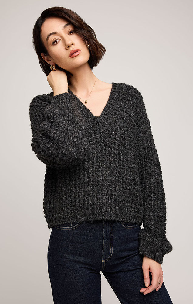 WILLOW V-NECK SWEATER