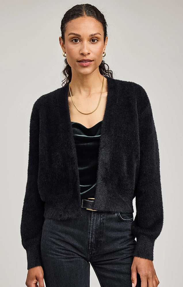 THEODORA CARDIGAN IN BLACK