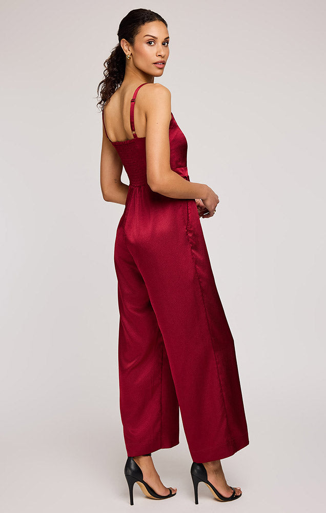 IRINA SATIN JUMPSUIT