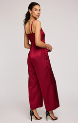 IRINA SATIN JUMPSUIT