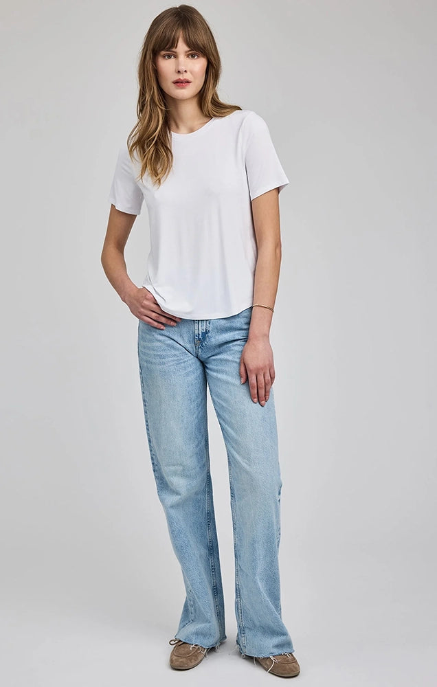 BRIELLE T-SHIRT IN WHITE