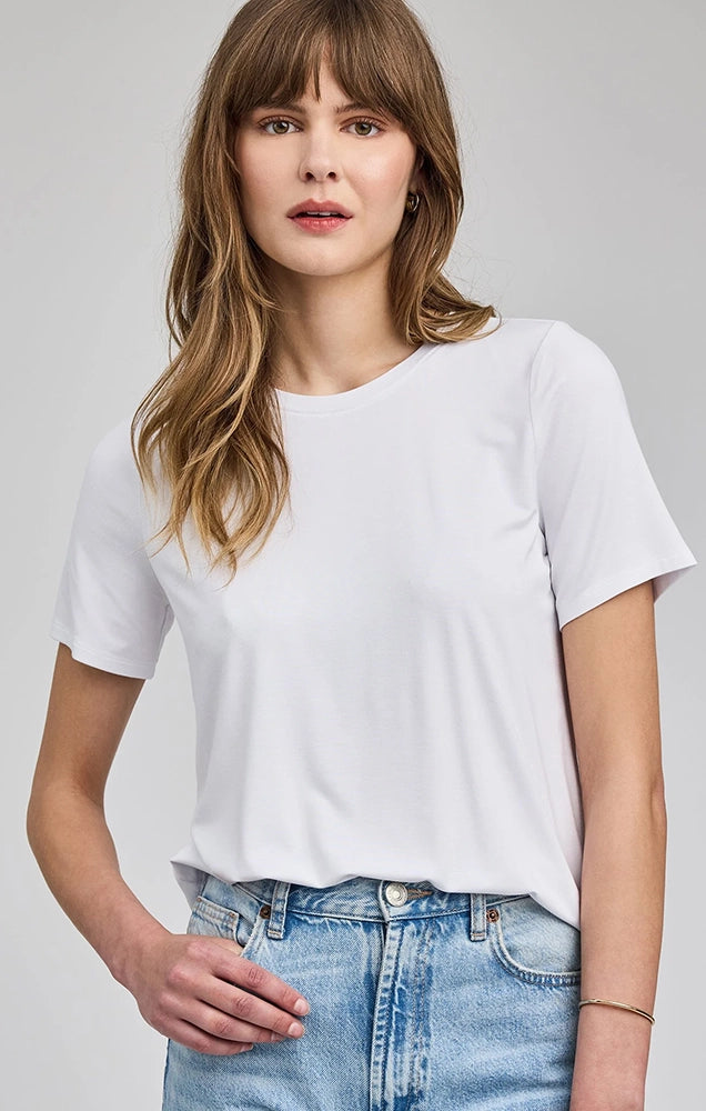 BRIELLE T-SHIRT IN WHITE