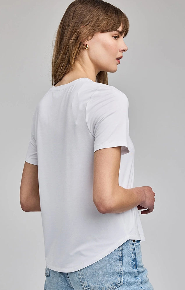 BRIELLE T-SHIRT IN WHITE