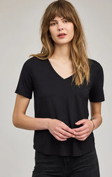 JAMIE T-SHIRT IN BLACK