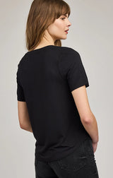 JAMIE T-SHIRT IN BLACK